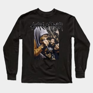 kreator granny scream Long Sleeve T-Shirt